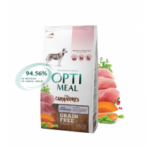 OPTIMEAL™ Superpremium pre dospelých psov, bez obilnín - kačica a zelenina 1,5 kg (5872)