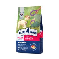CLUB 4 PAWS Premium Active. Pre dospelých aktívnych psov malých plemien Na váhu 100g (7998*)