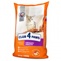 CLUB 4 PAWS Premium Urinary health pre dospelé mačky 14 kg (9375)