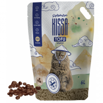 SUOMEN KISSA TOFU Podstielka pre mačky s vôňou kávy 6L / 2,5KG (2585)