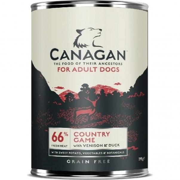 CANAGAN konzerva pre psov country game 400g - Kliknutím zobrazíte detail obrázku.