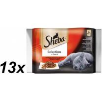 Sheba SELECTION in Sauce Šťavnatý výber 13x (4 x 85 g)