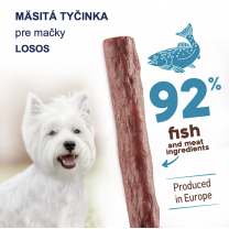 Pochúťka Club 4 Paws Premium Meat Sticks SENSITIVE (losos) 12g (8224)