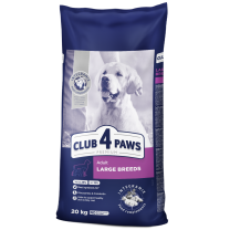 CLUB 4 PAWS Premium pre dospelých psov veľkých plemien 20 kg (9832)