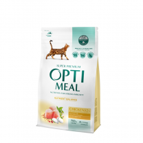 OPTIMEAL™ Superpremium pre dospelé mačky s kuracim mäsom 700 g (4676)