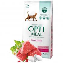 OPTIMEAL™ Superpremium pre dospelé mačky s teľacím mäsom 1,5kg (4690) + Darček (0535**)