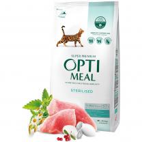 OPTIMEAL™ Superpremium pre kastrované mačky s morčacim mäsom 1,5kg (4713)