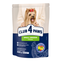 CLUB 4 PAWS Premium pre dospelých psov malých plemien 400 g (9528)