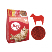 Miau! pre dospelé mačky s mäsom 300g (4560)