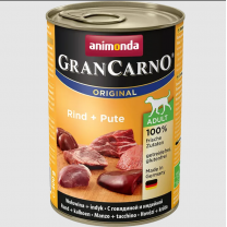 Animonda Gran Carno Fleisch Plus Adult hovädzie & morka 400g