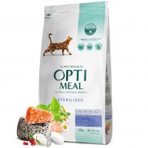 OPTIMEAL™ Superpremium pre kastrované mačky s lososem 10kg (8179)