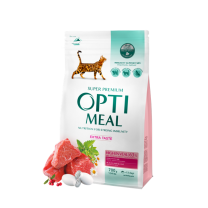 OPTIMEAL™ Superpremium pre dospelé mačky s teľacím mäsom 700 g (4683)