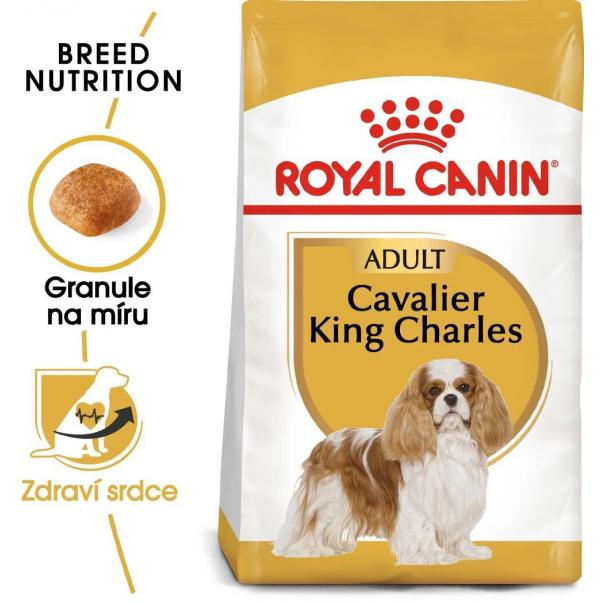 Royal Canin Cavalier King Charles Adult 1,5 kg - Kliknutím zobrazíte detail obrázku.